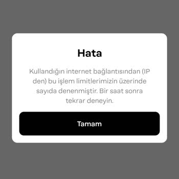 Papara Hesabıma Giriş Yapamıyorum, IP Adresi Hatası Alıyorum