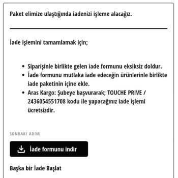 4 Aydır Yapılmayan İade Ve Yetersiz Müşteri Hizmetleri Mağduriyeti