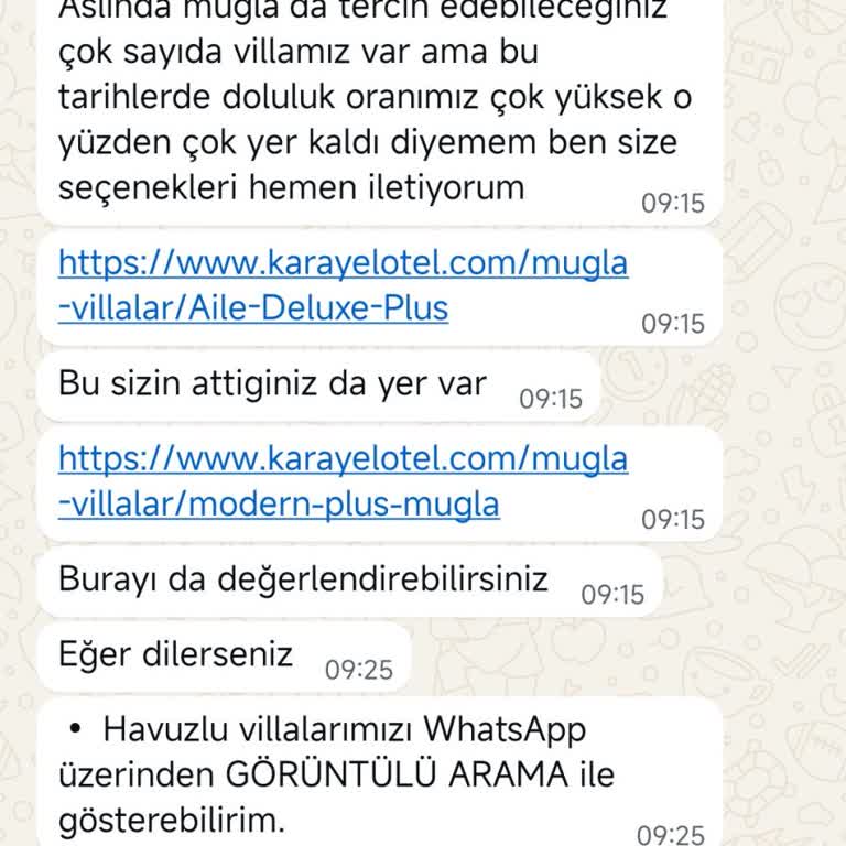 Karayel Otel'in Sahte Villa İlanlarıyla Yanıltıcı Bilgi Vermesi