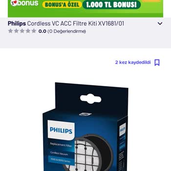 Philips Cihaz İçin Filtre Bulunamıyor, Fiyatlar Fahiş Seviyede