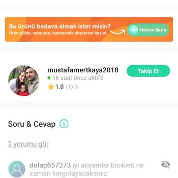 Satıcı Ürünü 5 Gün Sonra Sebepsiz İptal Etti