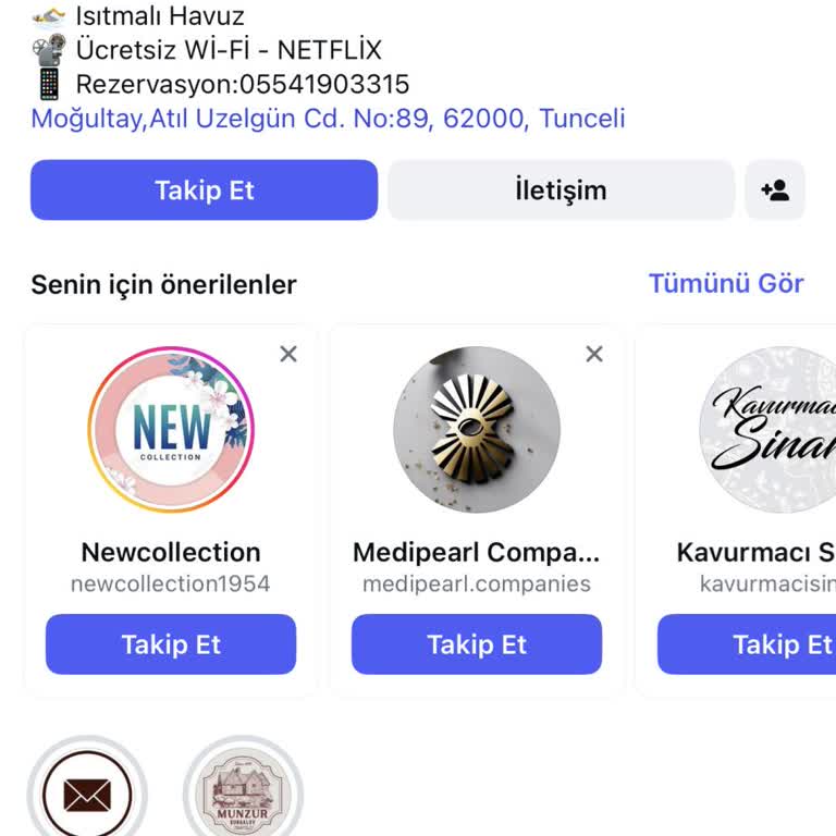 Tunceli _munzurbungalov Şikayeti