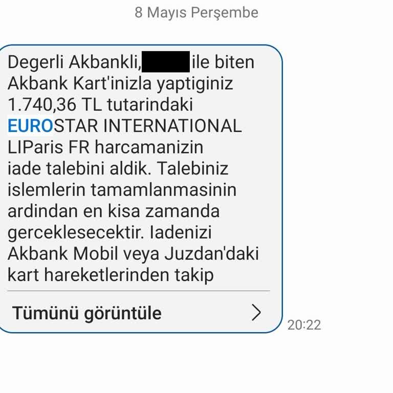 Akbank'tan Yurt Dışı Ödeme İadesi Ve Müşteri Hizmetlerine Ulaşamama Sorunu