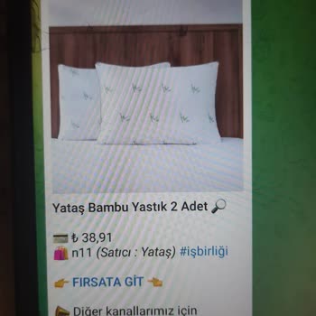 N11 Yataş Bambu Yastık Siparişim Fiyat Hatası Gerekçesiyle İptal Edildi