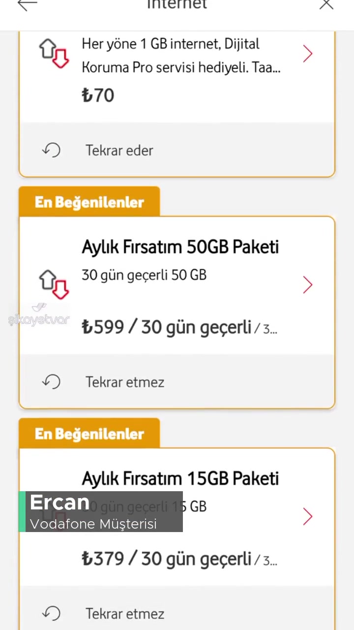 Vodafone  Bıktım Artık! videonun kapak resmi