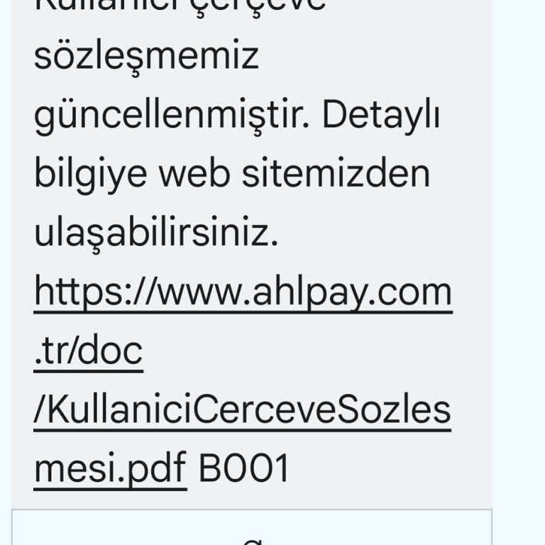 AHL Pay Hesap Kapatma Talebim Sonuçlandırılmıyor
