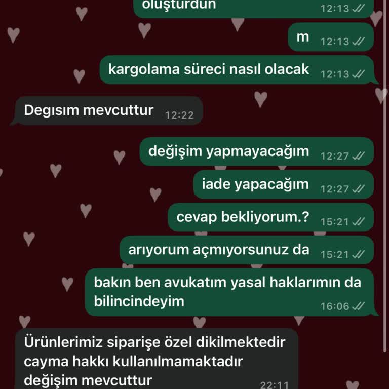 Satın Aldığım Elbisenin Beklentimi Karşılamaması Ve İade Sürecinde Yaşanan Sorunlar