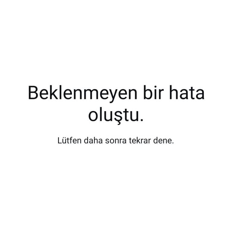 Instagram Hesabımı Açarken Sürekli Beklenmeyen Hata Alıyorum!