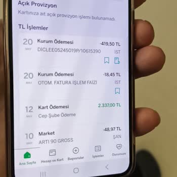 Elektrik Faturası İki Kredi Kartından Otomatik Olarak Çekildi