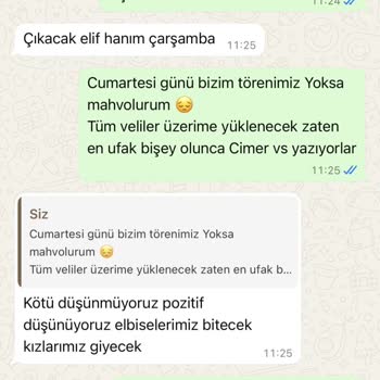 Eksik Ve Gecikmeli Elbise Teslimatıyla Hayal Kırıklığı