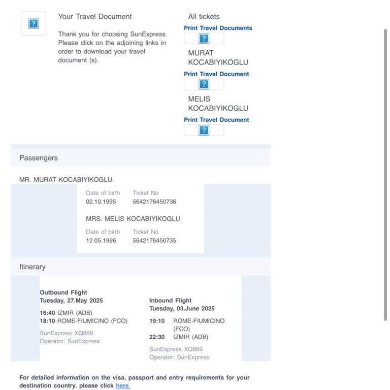 Online Check-in Yapılmasına Rağmen Havalimanında Ek Ücret Alındı