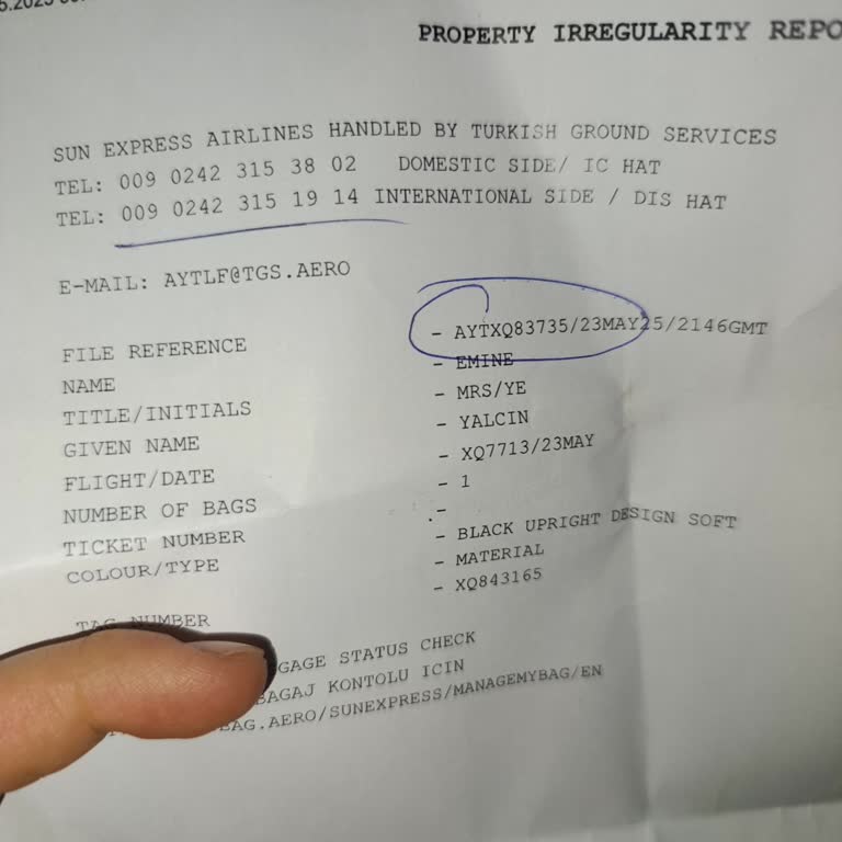 Sunexpress Bagaj Karmaşası Ve Müşteri Mağduriyeti