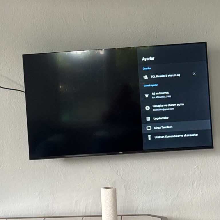 TCL Televizyonda Ses Var Görüntü Yok Siyah Ekran Sorunu