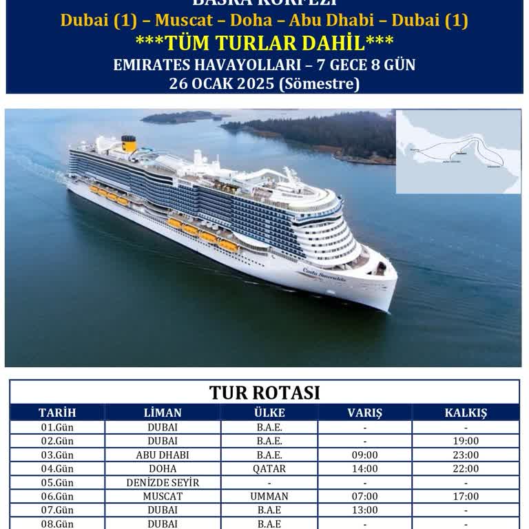 Karavan Cruises Travel Vize Süreçlerini Kötü Bir Şekilde Yürütmüş, Bizi Yanlış Bilgilendirmiştir