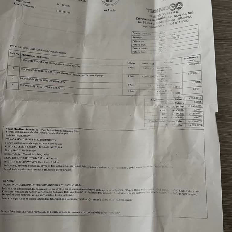 Anneler Günü Kampanyasından Aldığım Ürün Teslim Edilmedi, İletişim Sağlanamıyor