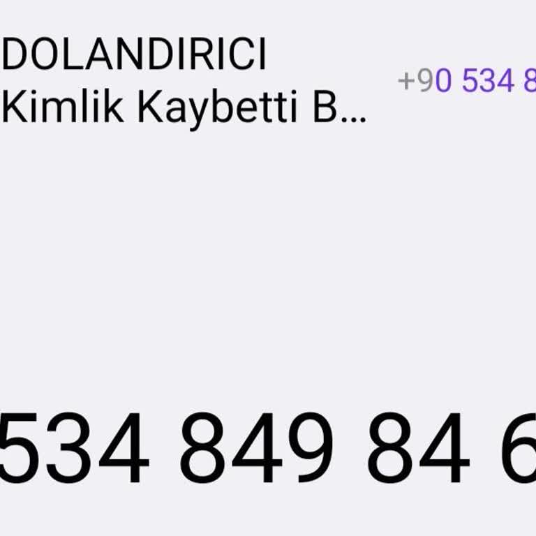 Kimlik Kaybı Bahanesiyle Bilgi Almaya Çalışan Şüpheli Arama