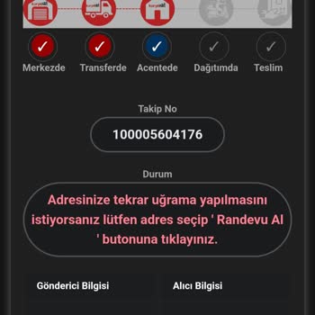 Kuryenet İle Teslimat Ve İletişim Sorunları Yaşadım