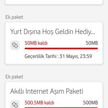 Kullanmadığım Ek İnternet Tarifesi Faturama Yansıtıldı
