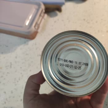 Mısır Konservesinden Plastik Parça Çıkması