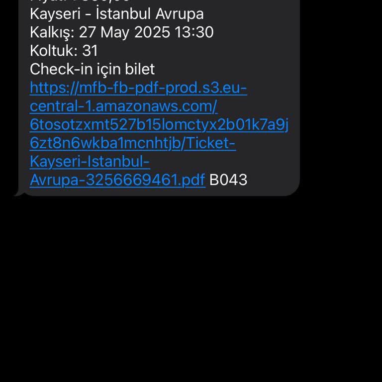 Bilet Saatini Değiştirmediler, Param Yandı