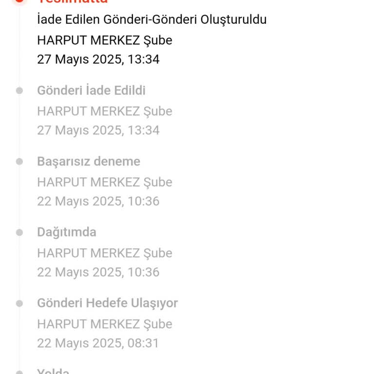 MNG Kargo Teslimatında Bilgilendirme Eksikliği Ve Haksız İade