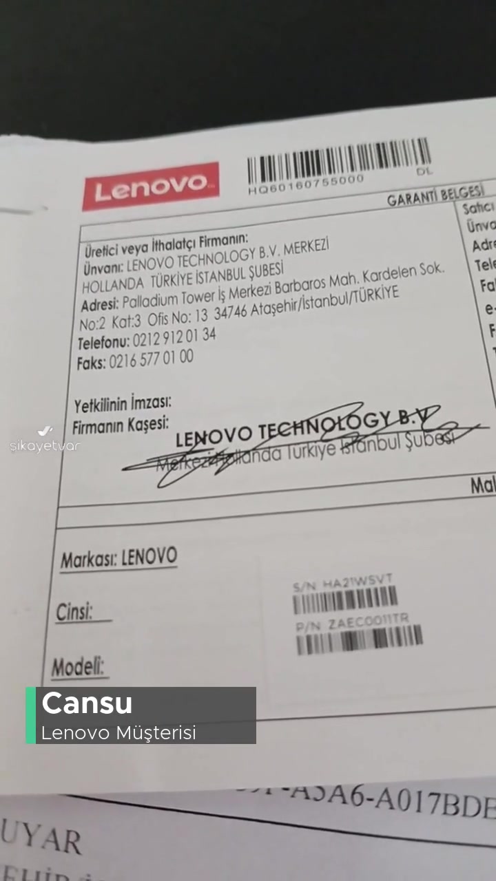 Lenovo TAB K11 İade İşlemi! videonun kapak resmi