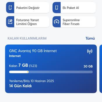 Sosyal Medya Kullanımında Normal İnternet Paketimden Düşülmesi Ve Detay Bilgisi Verilmemesi