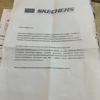 Bir Ayda Yırtılan Ayakkabı Ve Red Edilen Değişim Talebi