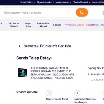 Teknosa'dan Alınan Ürünün İade Sürecinde Gecikme Ve Kötü Süreç Yönetimi