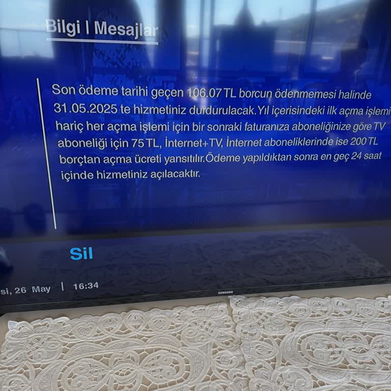 DSmart'tan Borçsuz Olduğum Halde Sürekli Yanlış Borç Bildirimi Ve Kanal Kısıtlaması