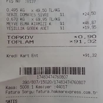 Hakmar Mağazasında Fiyat Ve Çalışan Tutumlarıyla İlgili Tekrar Eden Sorun