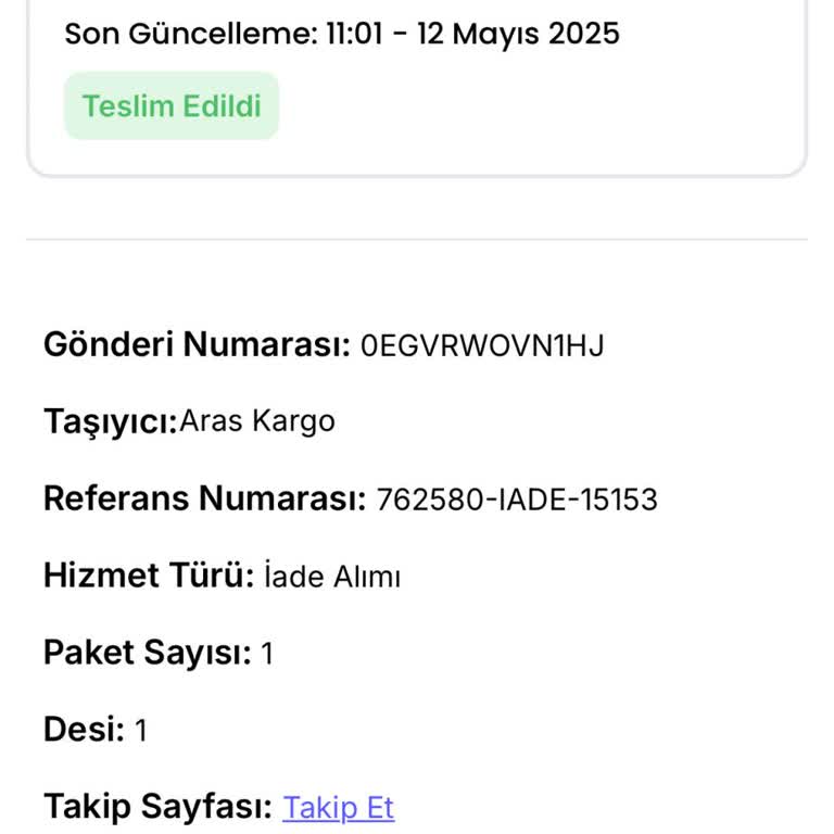 Yanlış Ürün Ve İade Sonrası Para İadesi Yapılmıyor
