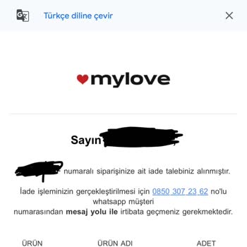 İade Talebime Olumsuz Ve Nezaketsiz Yaklaşım