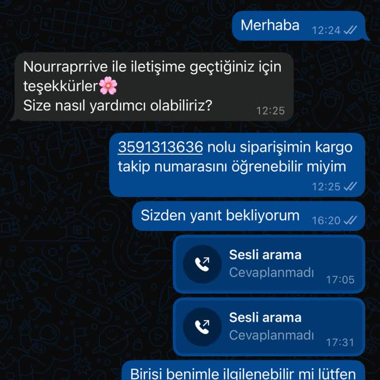 Siparişim Kargoya Verilmedi, İletişim Ve İptal Sürecinde Mağduriyet Yaşıyorum