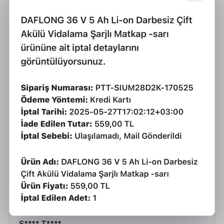 Yanlış Ve Geç Gönderim Nedeniyle Mağduriyet