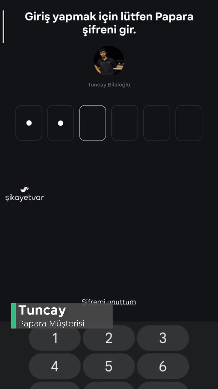Uygulamaya Girmeye Çalışırken Uyarı Veriyor Papara! videonun kapak resmi
