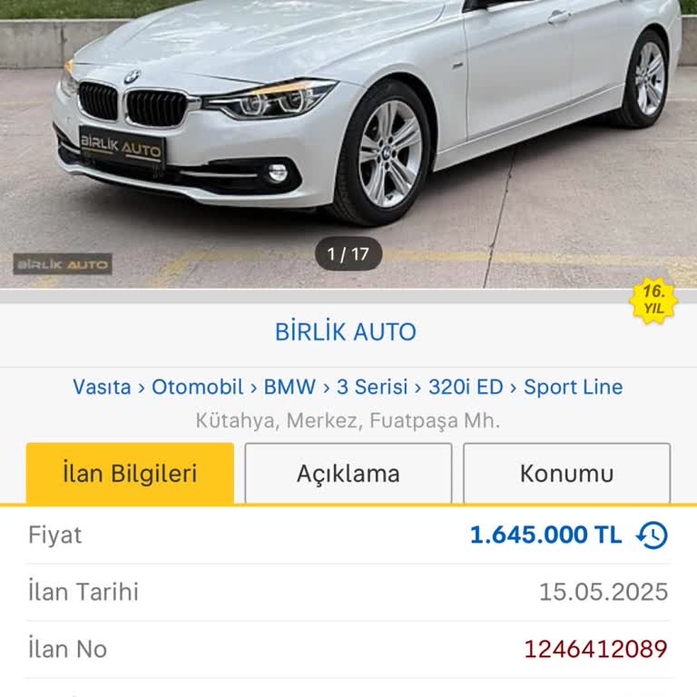 Birlik Auto Kütahya İle Sorun Yaşama