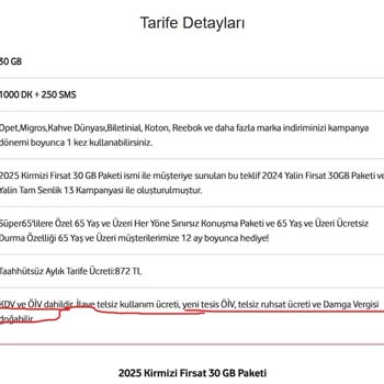 Vodafone'un Yasal Faizden Yüksek Gecikme Cezası Ve Yanlış Fatura Hesaplaması
