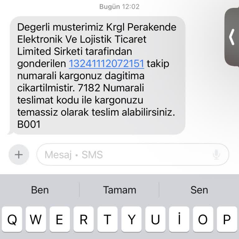Kargom Teslim Edilmeden Teslim Edildi Görünüyor Acil Çözüm Bekliyorum
