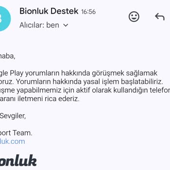Bionluk'tan Haksız Tehdit Ve Dava Uyarısı