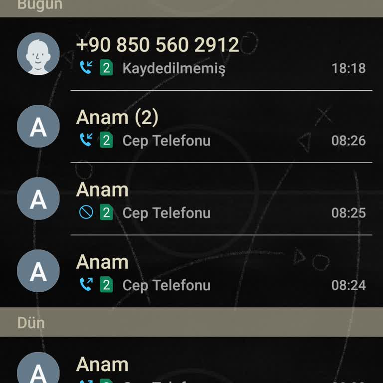 Bilinmeyen Numara Tarafından Onay Almaya Yönelik Israrcı Arama