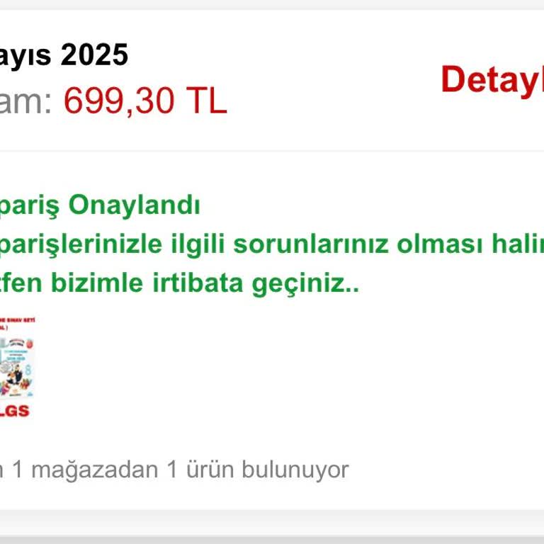 Kitap Siparişim Gelmedi Param İade Edilmedi