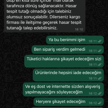 Eksik Parça Ve Yetersiz Müşteri Hizmeti