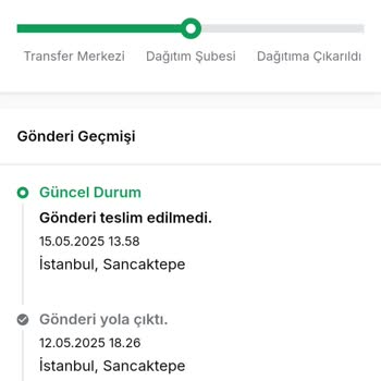 Altınyıldız Classics İndirimli Satın Alınan Ürün Teslim Edilmedi Trendyol'dan Çözüm Alınamıyor