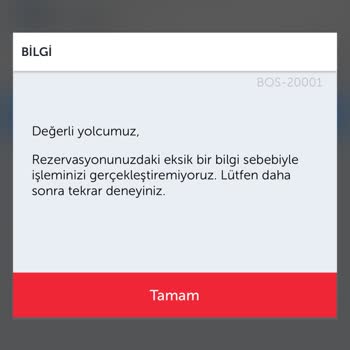 Ödeme Yapmama Rağmen Bilet Yönetimine Erişemiyorum