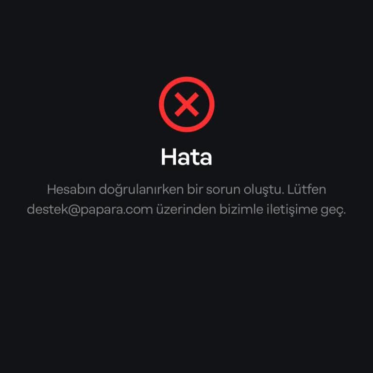 Papara Hesabımda Birikimlerime Ulaşamıyorum, Mağdurum