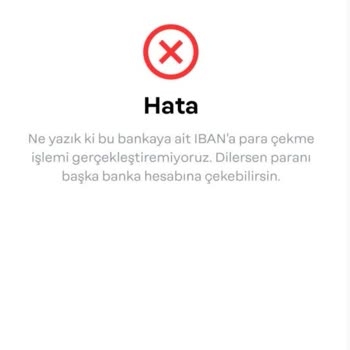 Papara'dan Kendi Banka Hesaplarıma Para Transferi Yapılamıyor