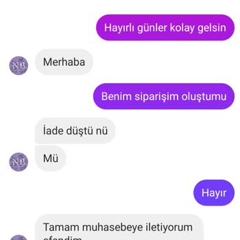 Yanlış Kod Nedeniyle Onaylanmayan Siparişte İade Sorunu Ve Destek Talebi