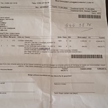 Aldığım Tabletin Ekran Sorunu Ve Kasko Mağduriyeti