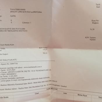 Yeni Alınan Kahve Öğütücüsünde Kısa Sürede Paslanma Sorunu Yaşadım